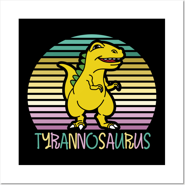 Cute Baby Tyrannosaurus Wall Art by ThyShirtProject - Affiliate